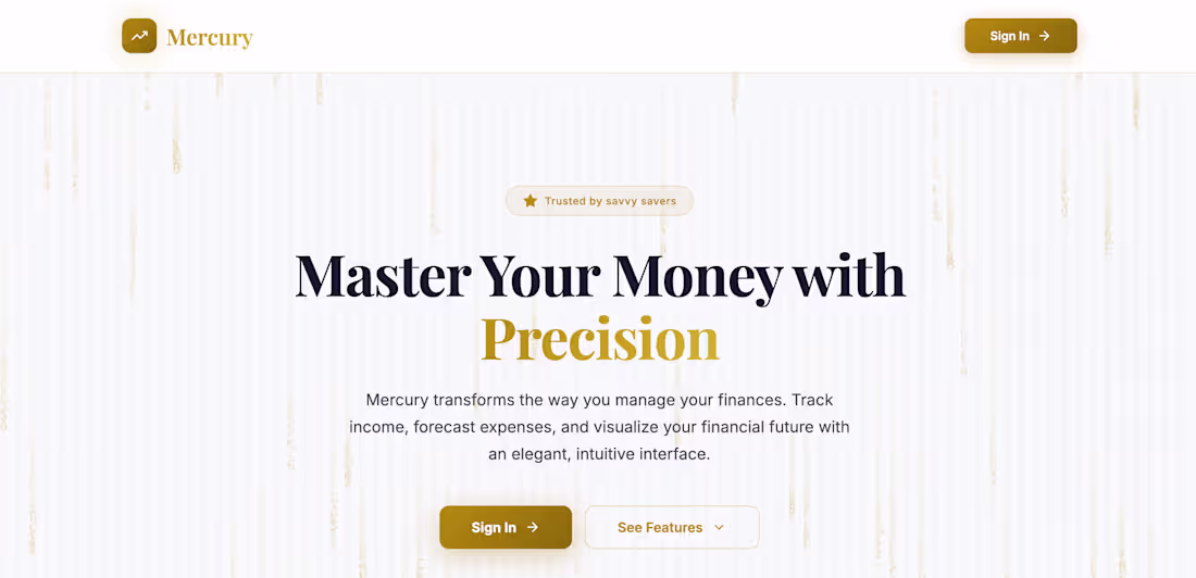 Cover image for Discover Mercury: Your Personal Finance Dashboard Solution