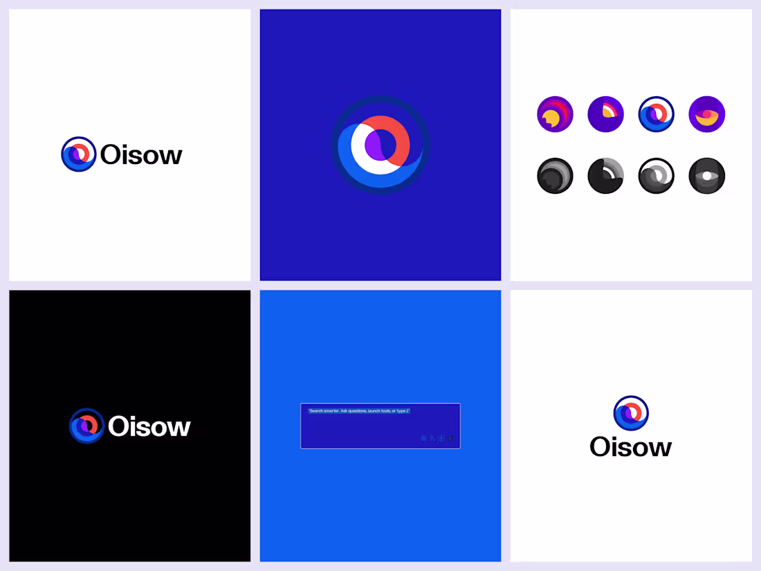 Cover image for Unused logo alert 🚨 Here’s a branding collage for Oisow—a f...
