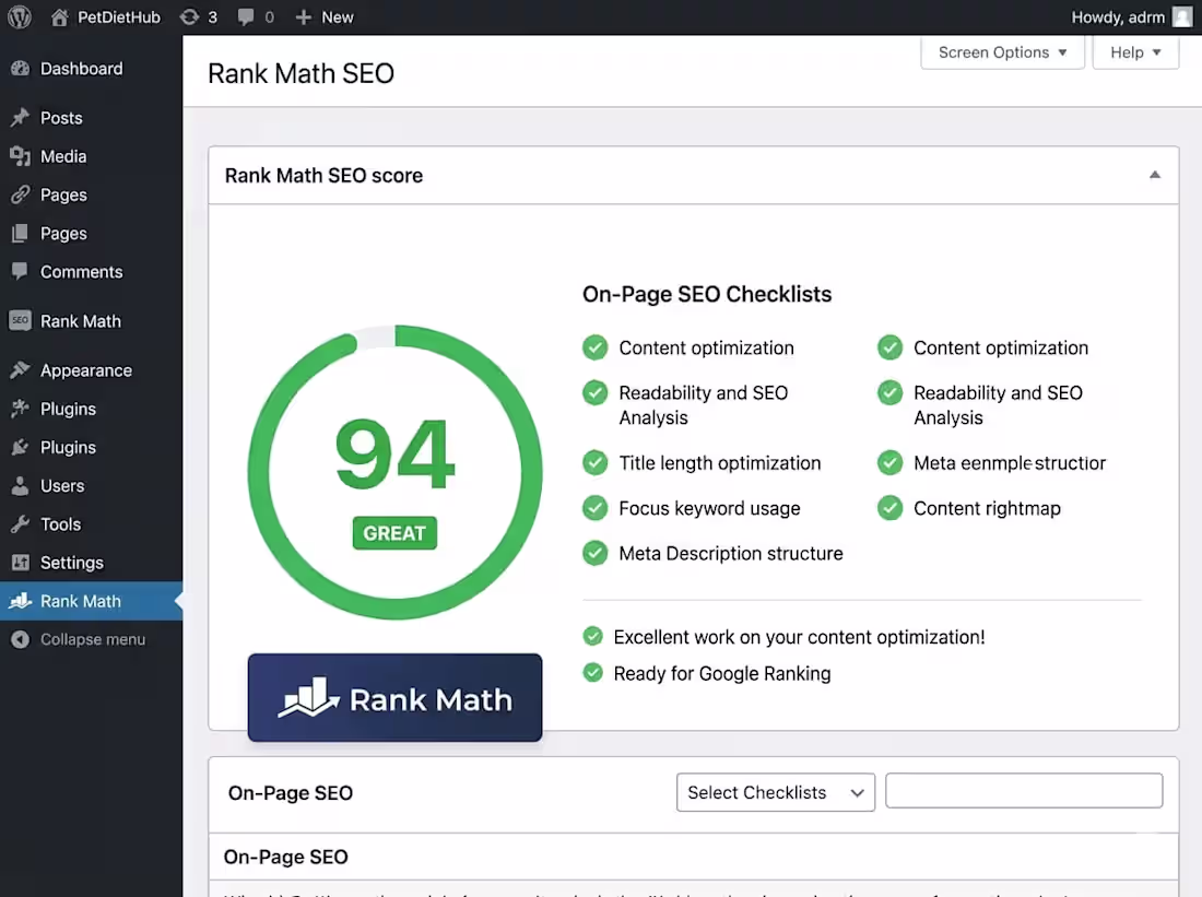 Cover image for SEO Optimization & Rank Math Expert.