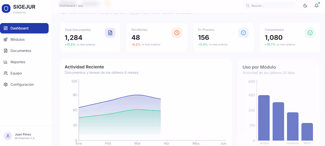 Cover image for Sigejur Web (Sistema de Gestion
