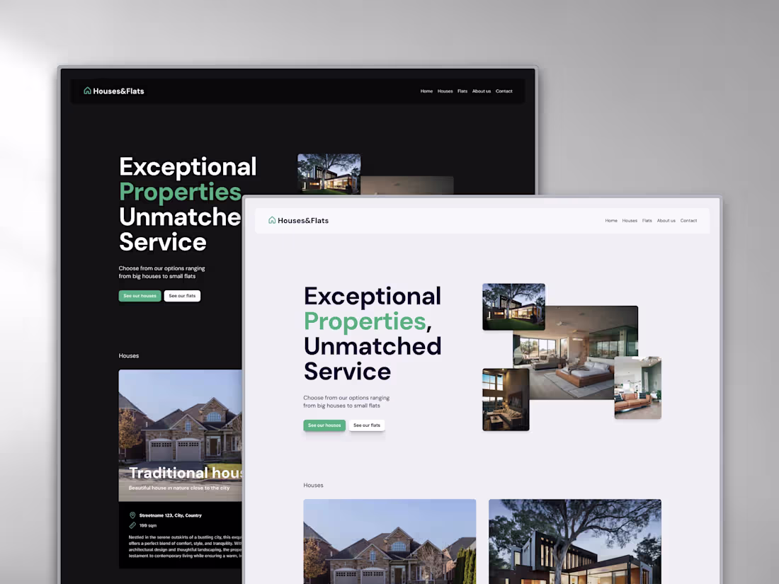 Cover image for Flats&Houses - Real Estate Framer Template