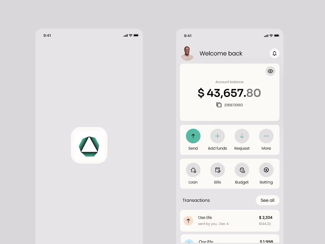 Cover image for Mobile Banking App Design