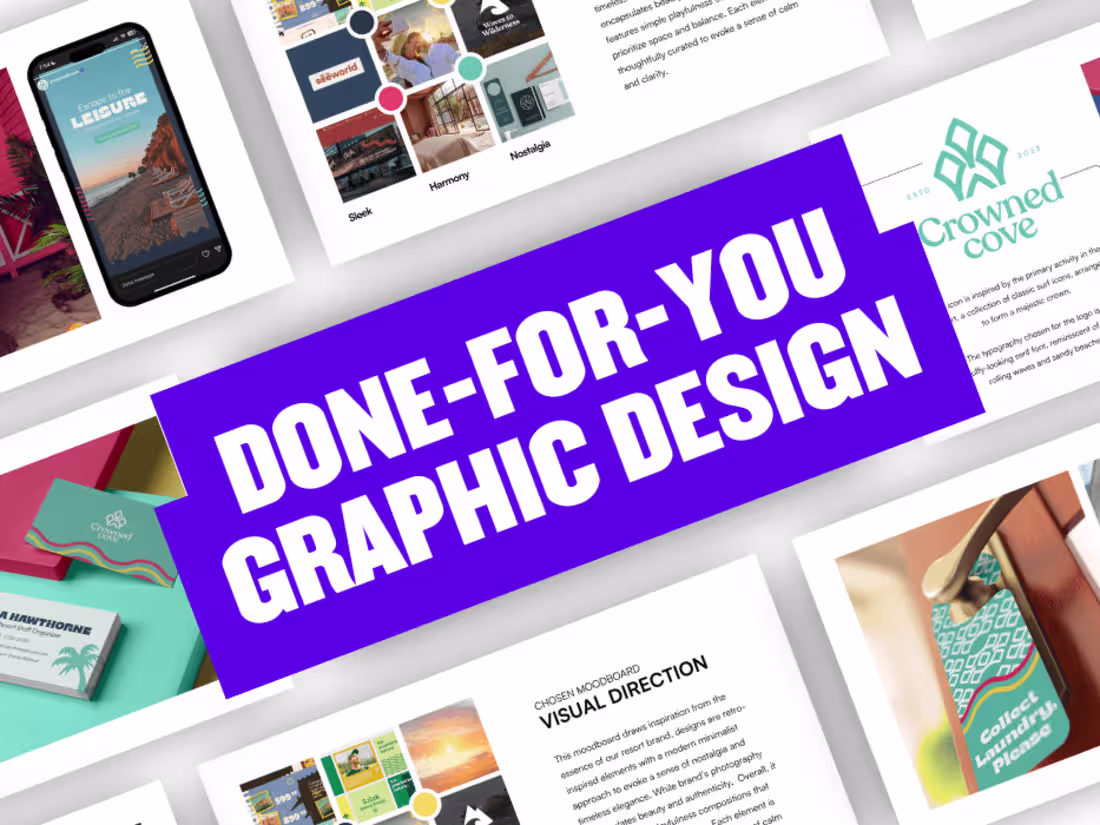 Cover image for Done-For-You Graphic Design