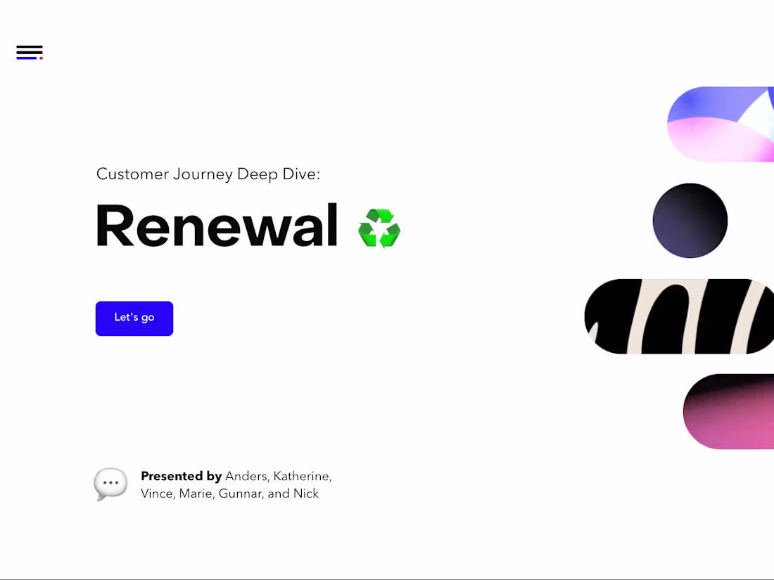 Cover image for Ceros Customer Journey Presentation Deck