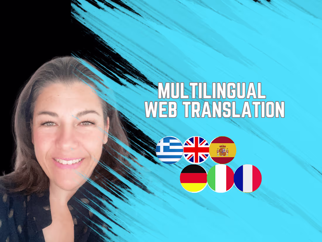 Cover image for Spanish to Greek article translation, SEO-optimization