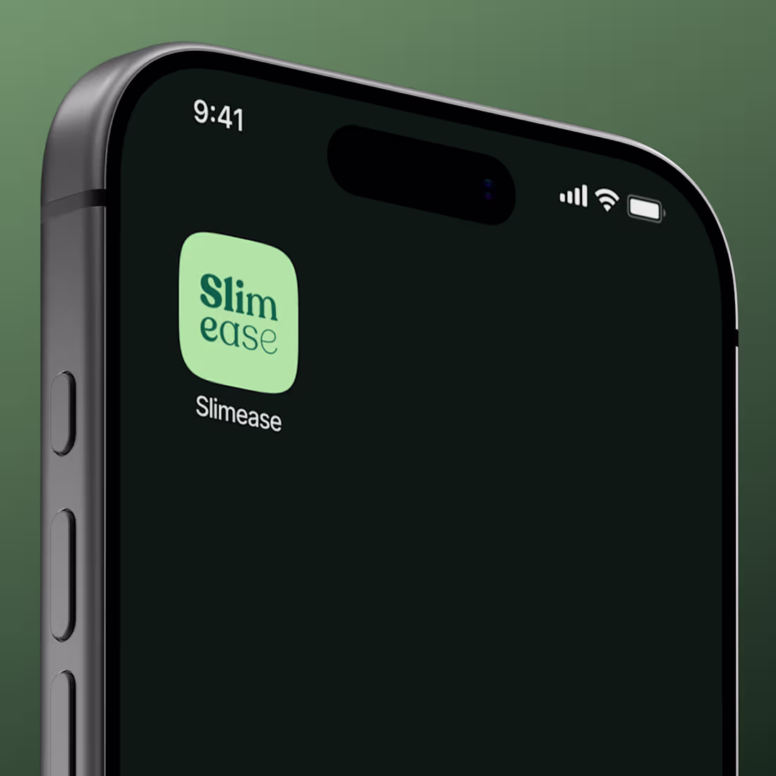 Cover image for New drop! Slimease app icon & logo clean, modern, wellness-f...