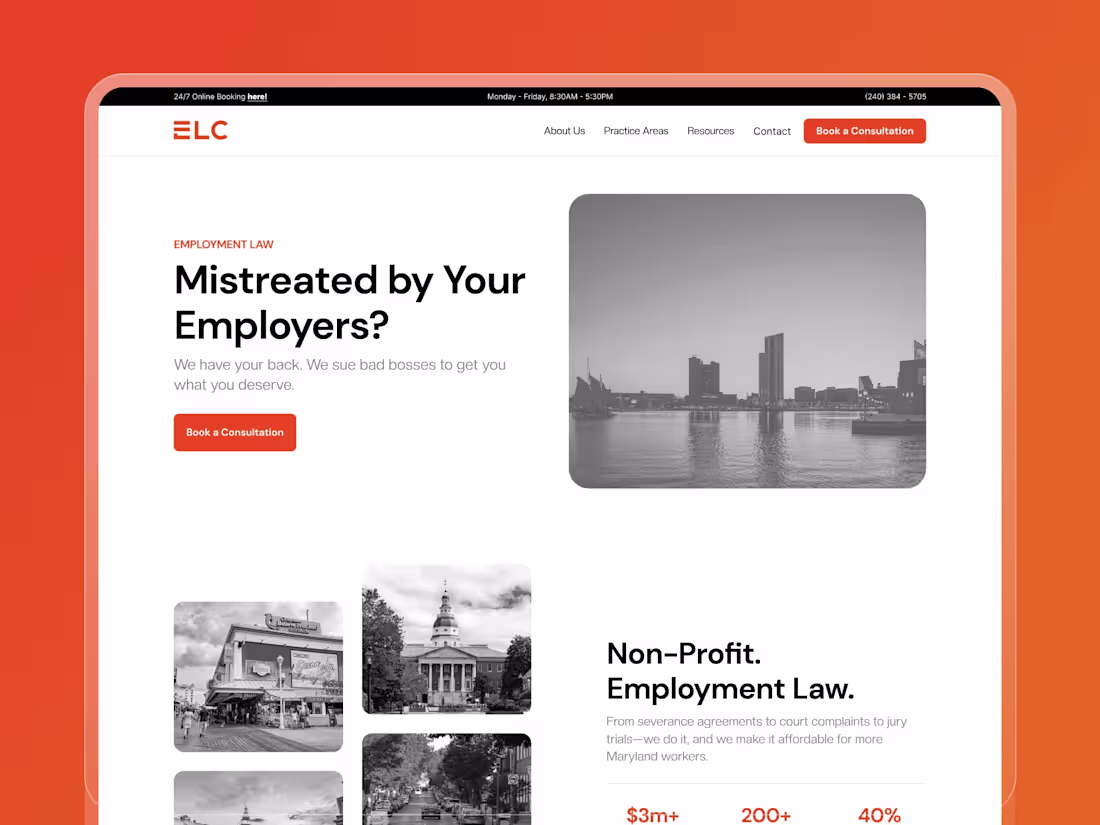 Cover image for ELC - Employment Law Firm