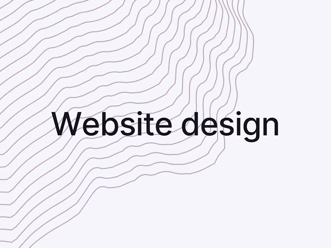 Cover image for Website Design