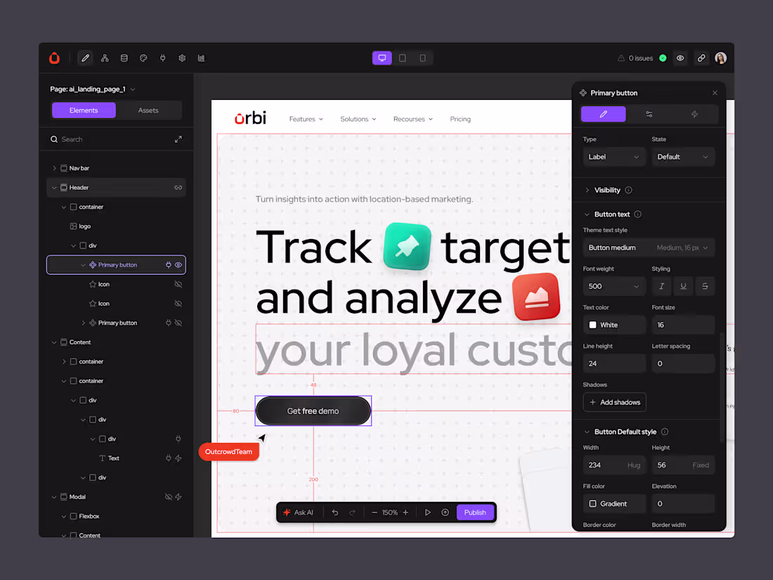 Cover image for Orbi – No-Code Website & App Builder