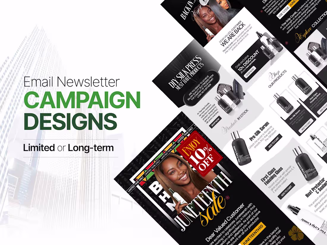 Cover image for Email Campaign Designs