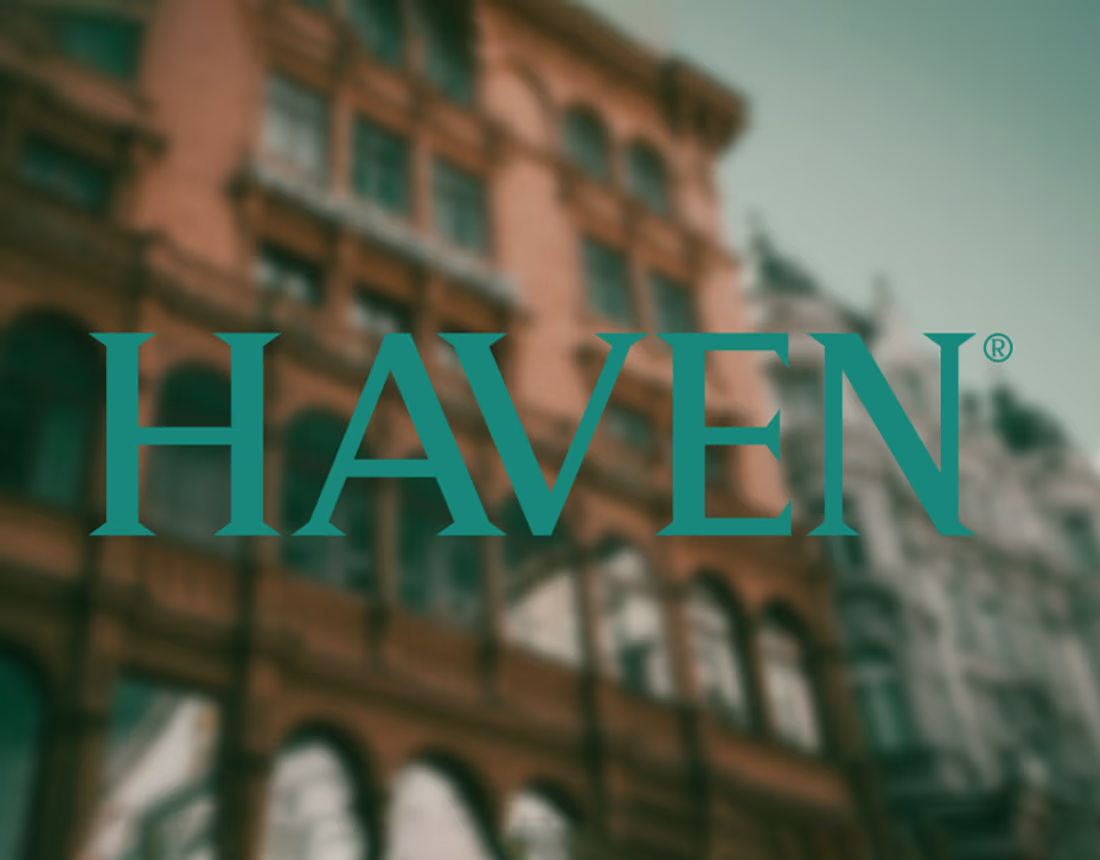 Cover image for HAVEN-Brand Identity Design.