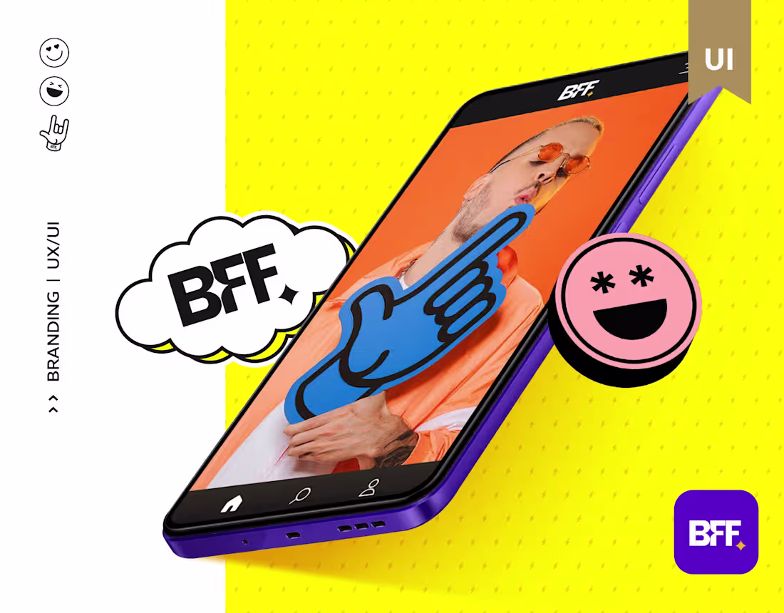 Cover image for Best Friend Famoso | BFF - APP | UX/UI / BRAND REFRESH