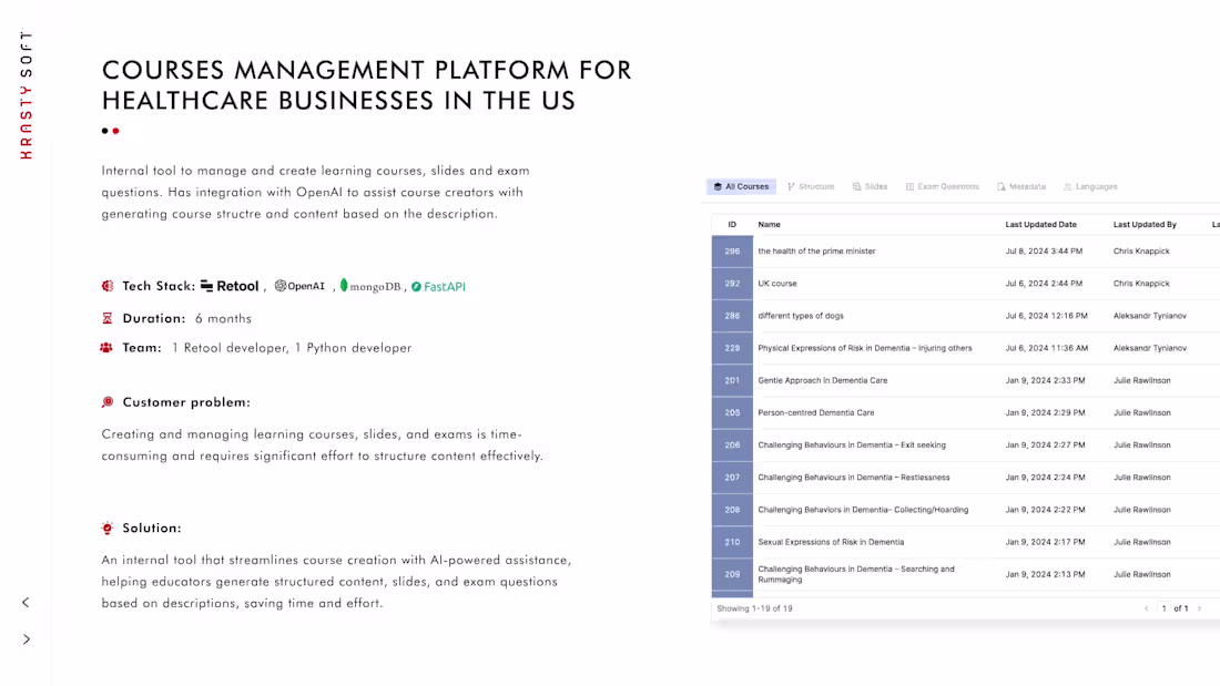 Cover image for Course Creation Tool with OpenAI Integration
