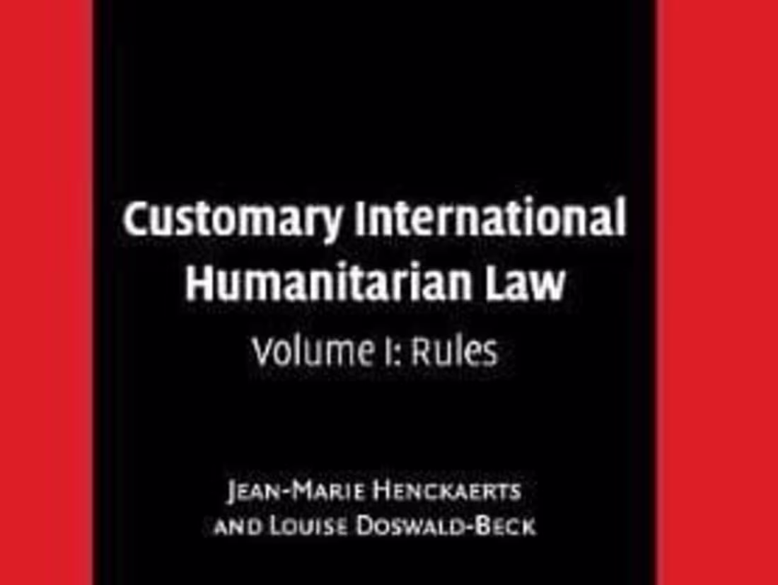 Cover image for International 
Humanitarian Law Handbook