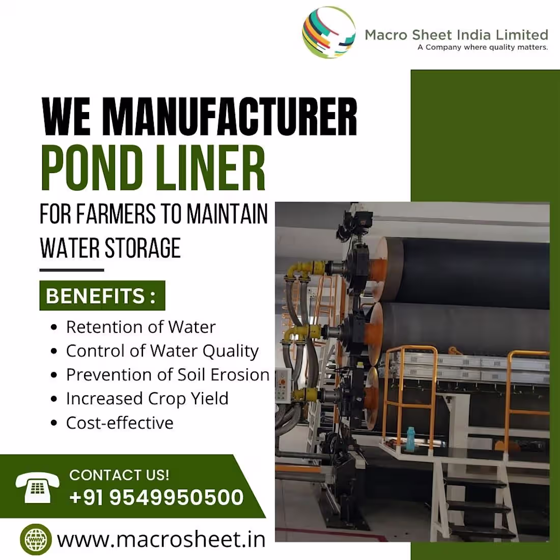 Cover image for The Importance of a High-Quality Liner for Agriculture Ponds