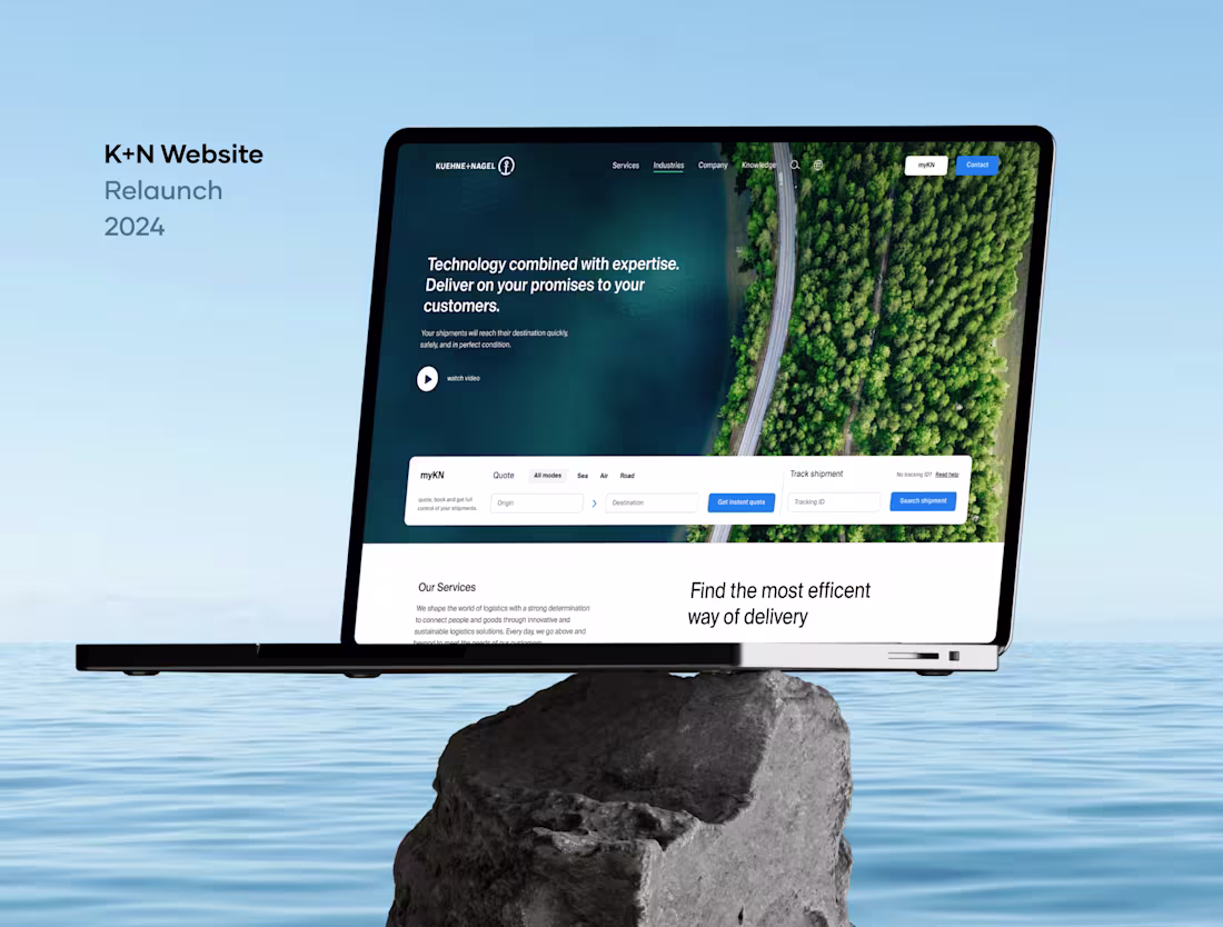 Cover image for K+N Website Relaunch