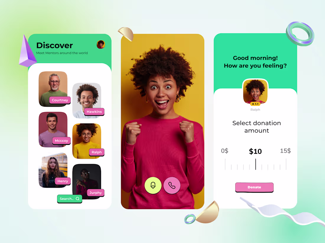 Cover image for Exploration Mentoring Platform App Design