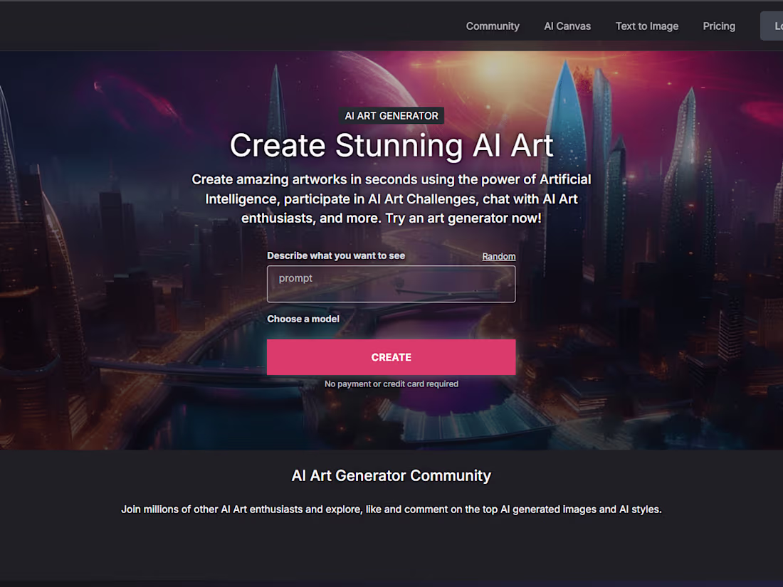 Cover image for AI Art Generation App