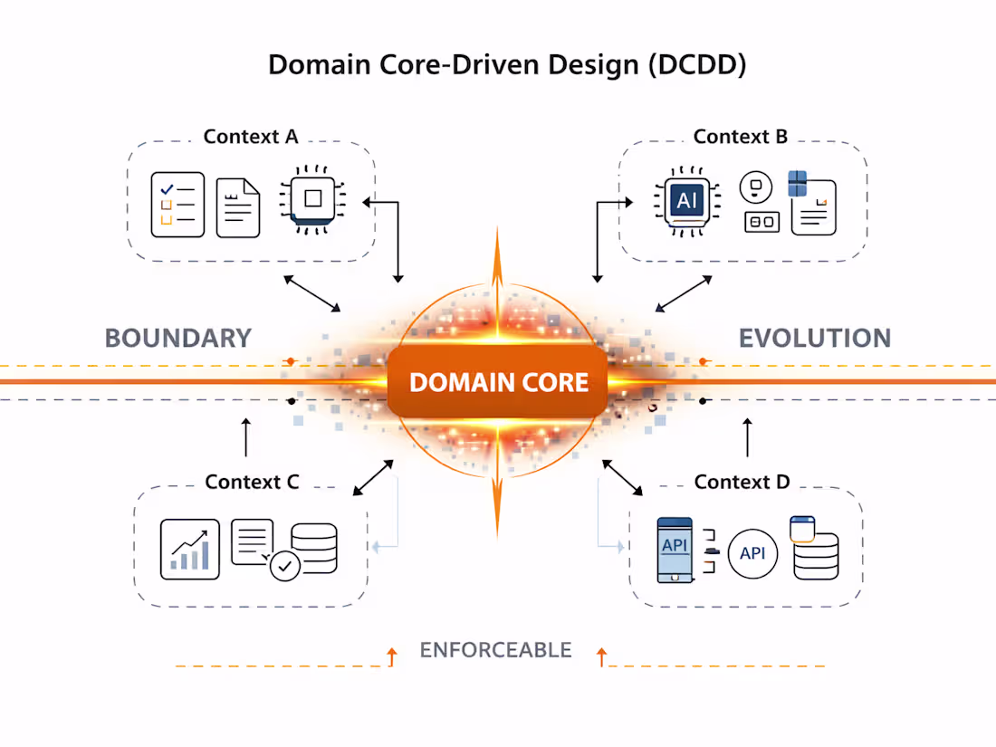 Cover image for Domain Core–Driven Design (DCDD)