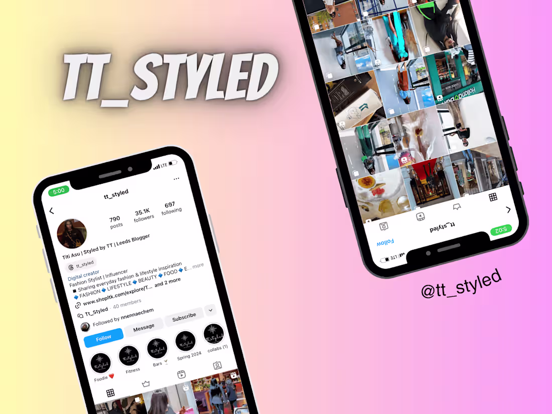 Cover image for Social Media Manager at TT_STYLED