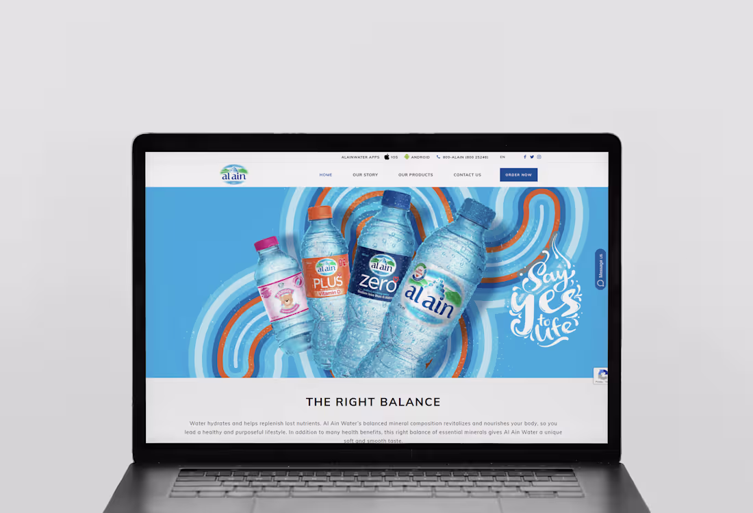 Cover image for Al ain Water