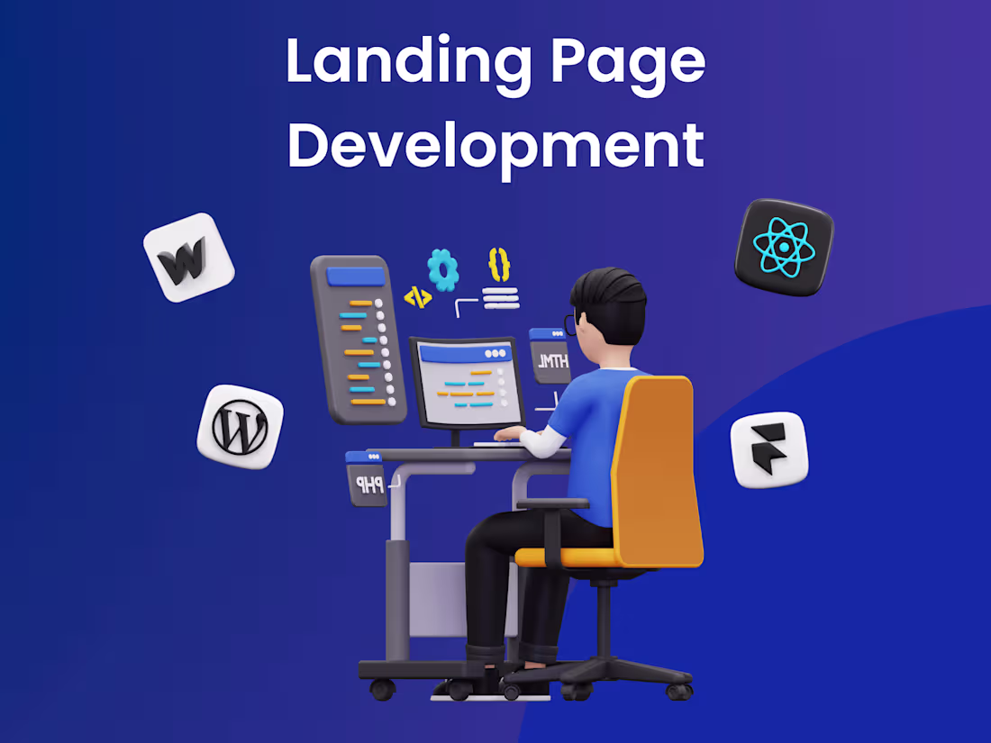 Cover image for Landing Page Design & Development