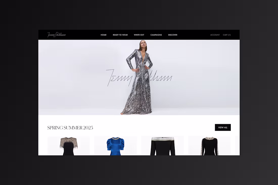 Cover image for Jenny Packham––Globally celebrated eponymous luxury brand