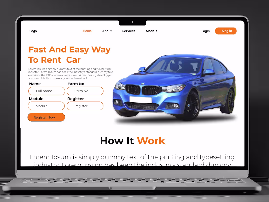 Cover image for Landing Page In Figma