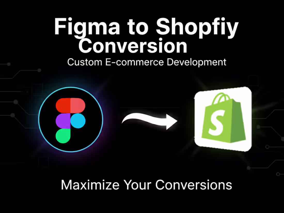 Cover image for Custom Shopify Theme Development | Figma to Live Store