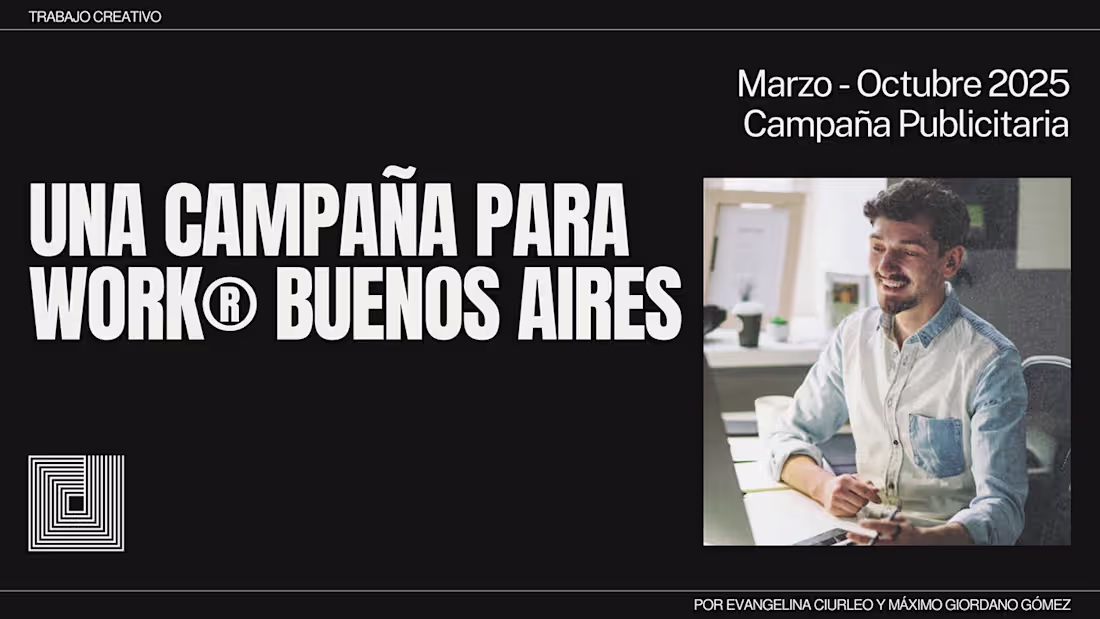 Cover image for Small Campaign- Work® Buenos Aires