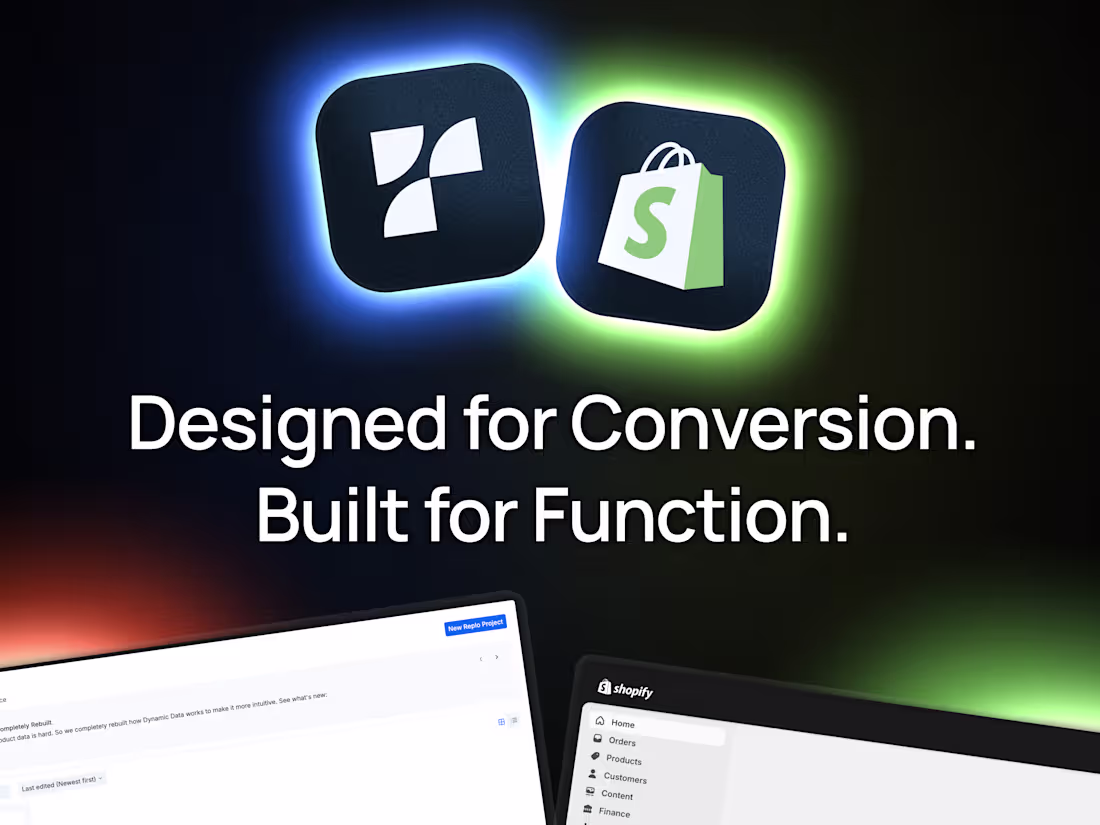 Cover image for Shopify Website Design & Build: Replo to Shopify