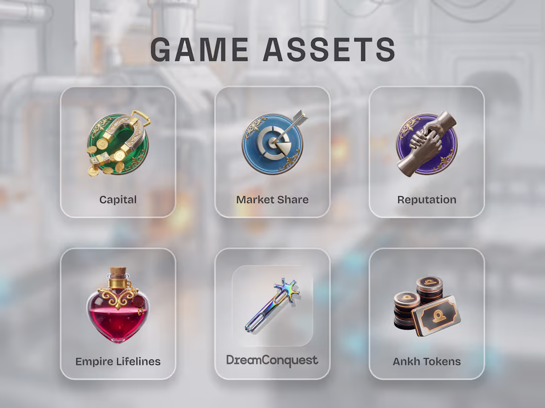 Cover image for Game Assets for our Business Simulation Bubble Mobile App! �...