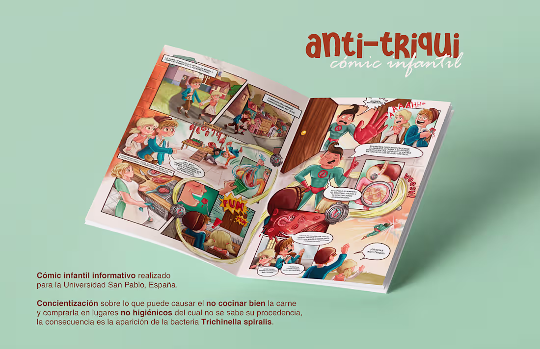 Cover image for Children's Comic | Anti-triqui