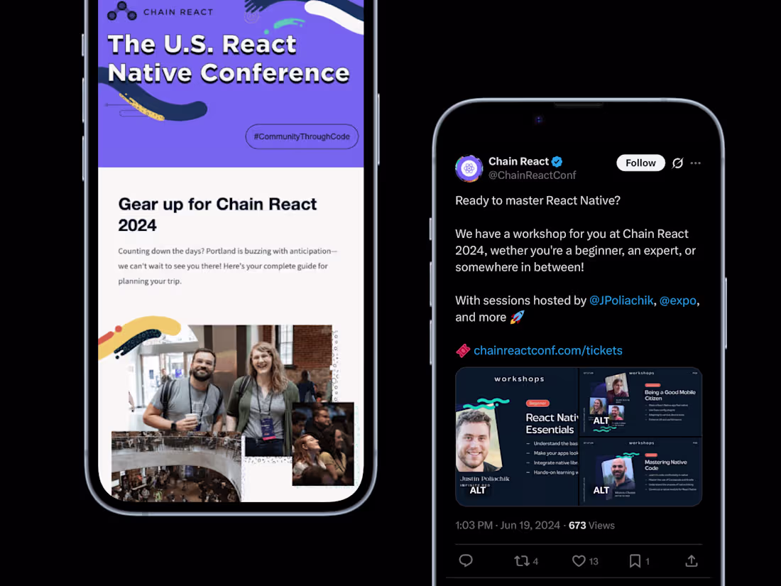 Cover image for Chain React: Email Marketing & Content Strategy