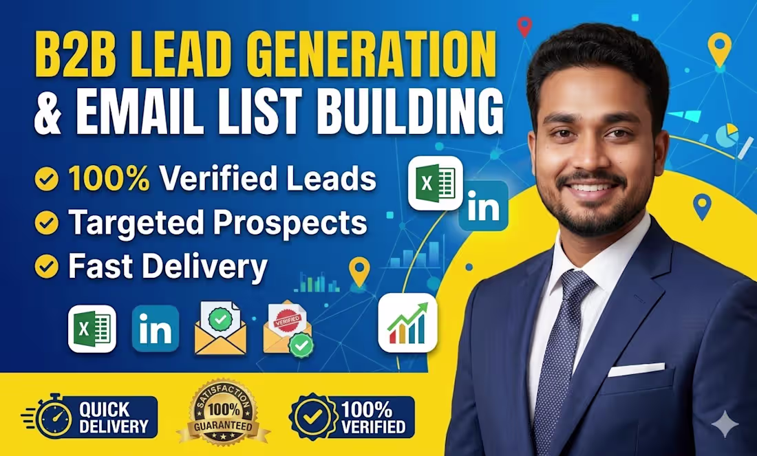 Cover image for 🚀 Need High-Quality B2B Leads