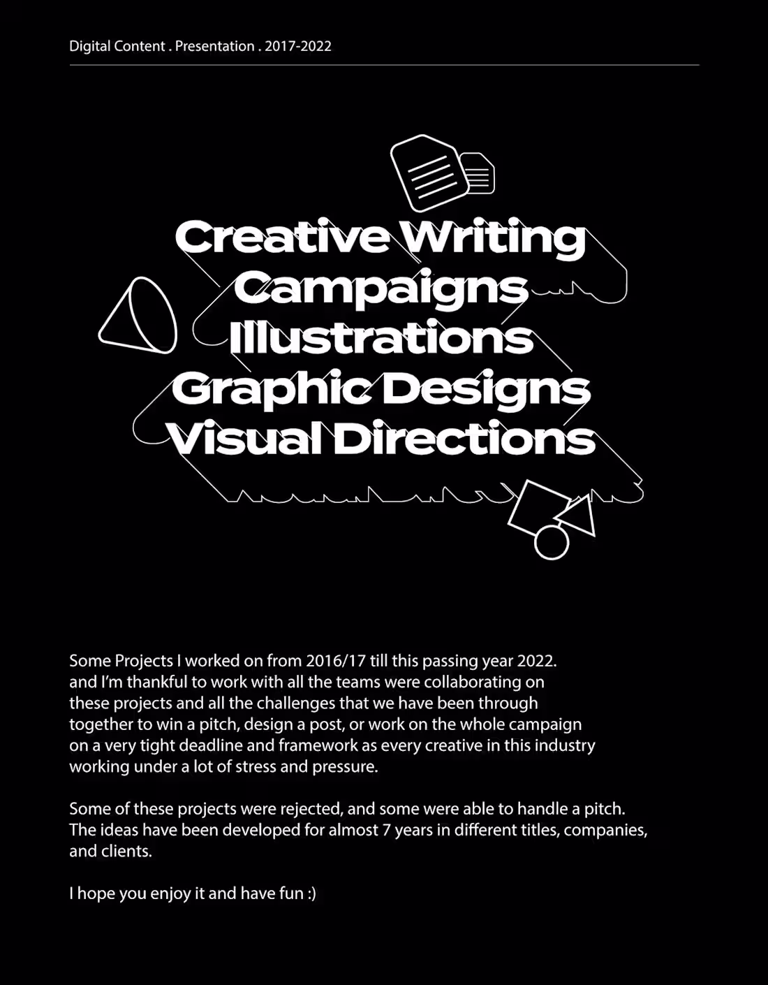 Cover image for Digital content, campaigns & pitches archive from 2017 :: Behan…