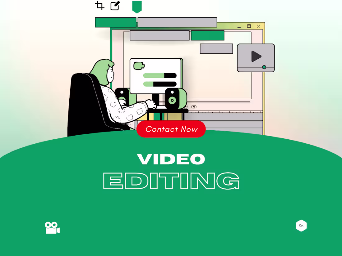 Cover image for "Crafting Cinematic Stories:Professional Video Editing Services"