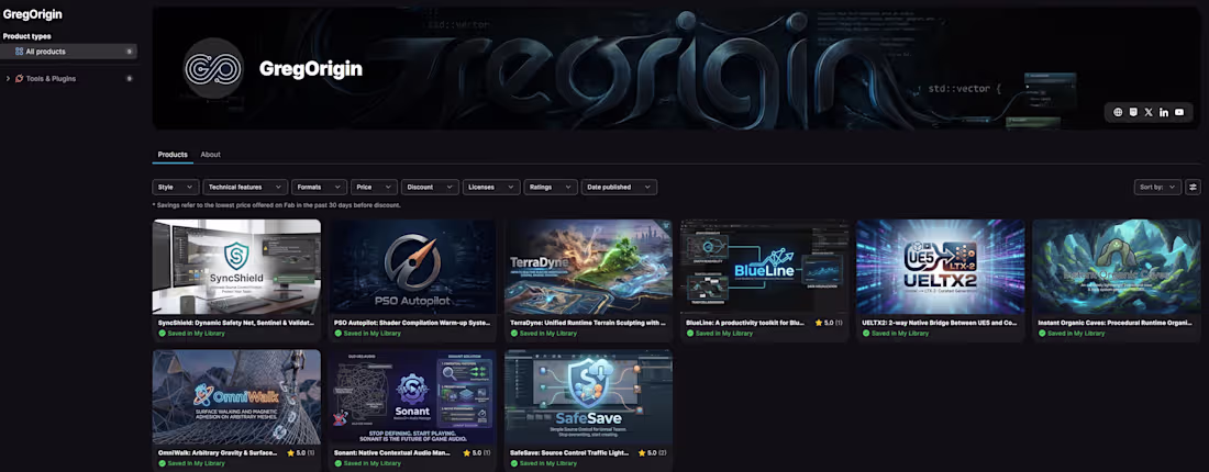 Cover image for Unreal Engine 5 Consultation and Freelancing