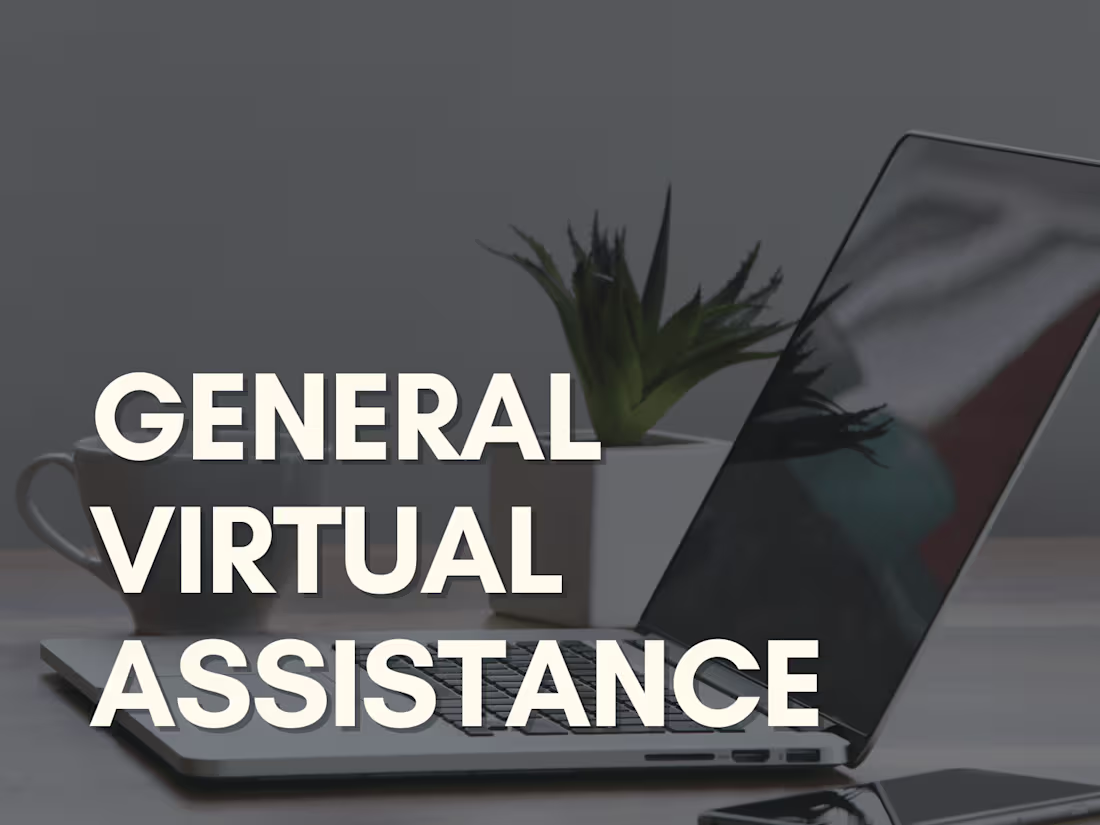 Cover image for General Virtual Assistance