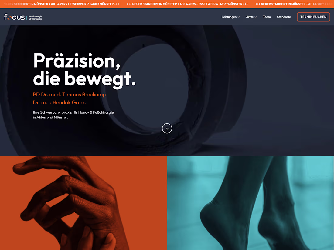 Cover image for Focus - Hand & Foot Surgery