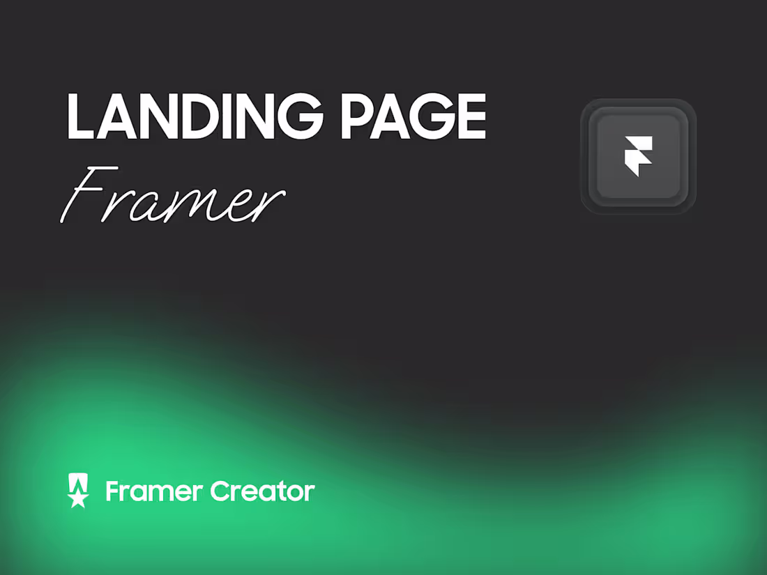 Cover image for Framer Landing Page