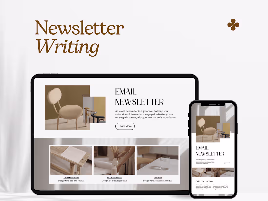 Cover image for Newsletter Writing