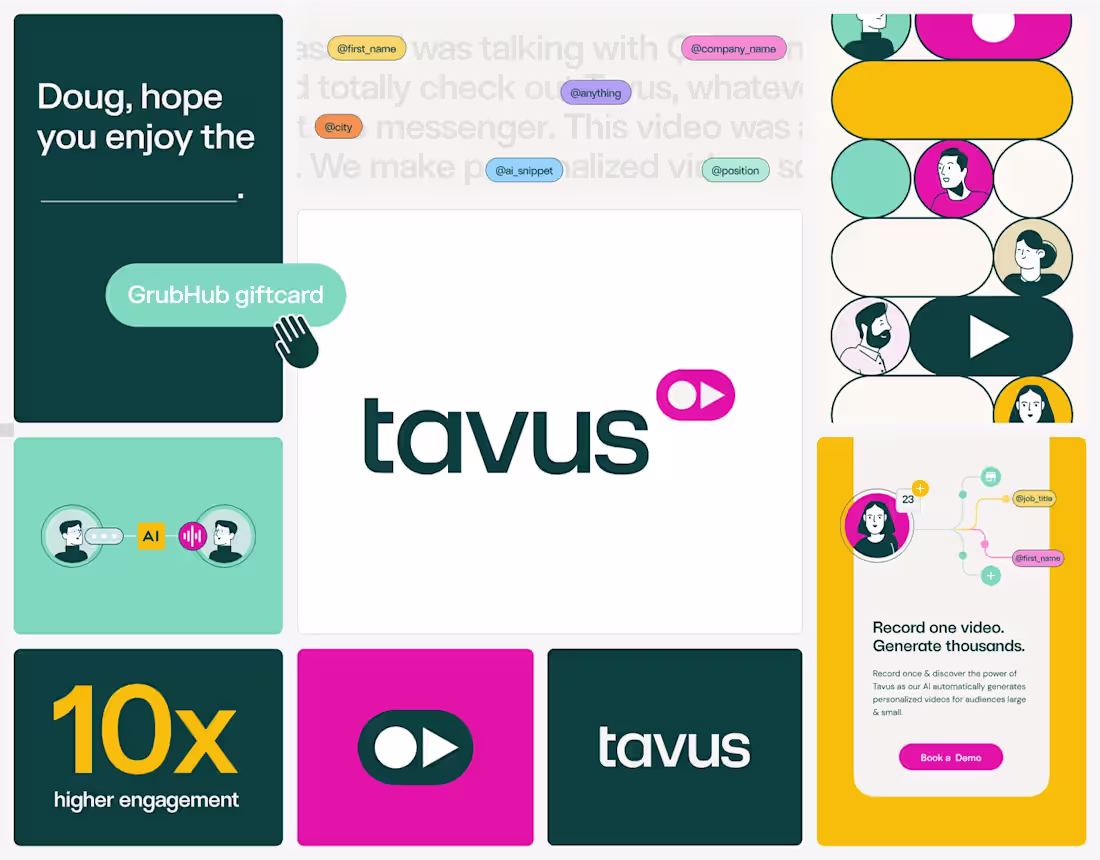 Cover image for Tavus - Brand Identity