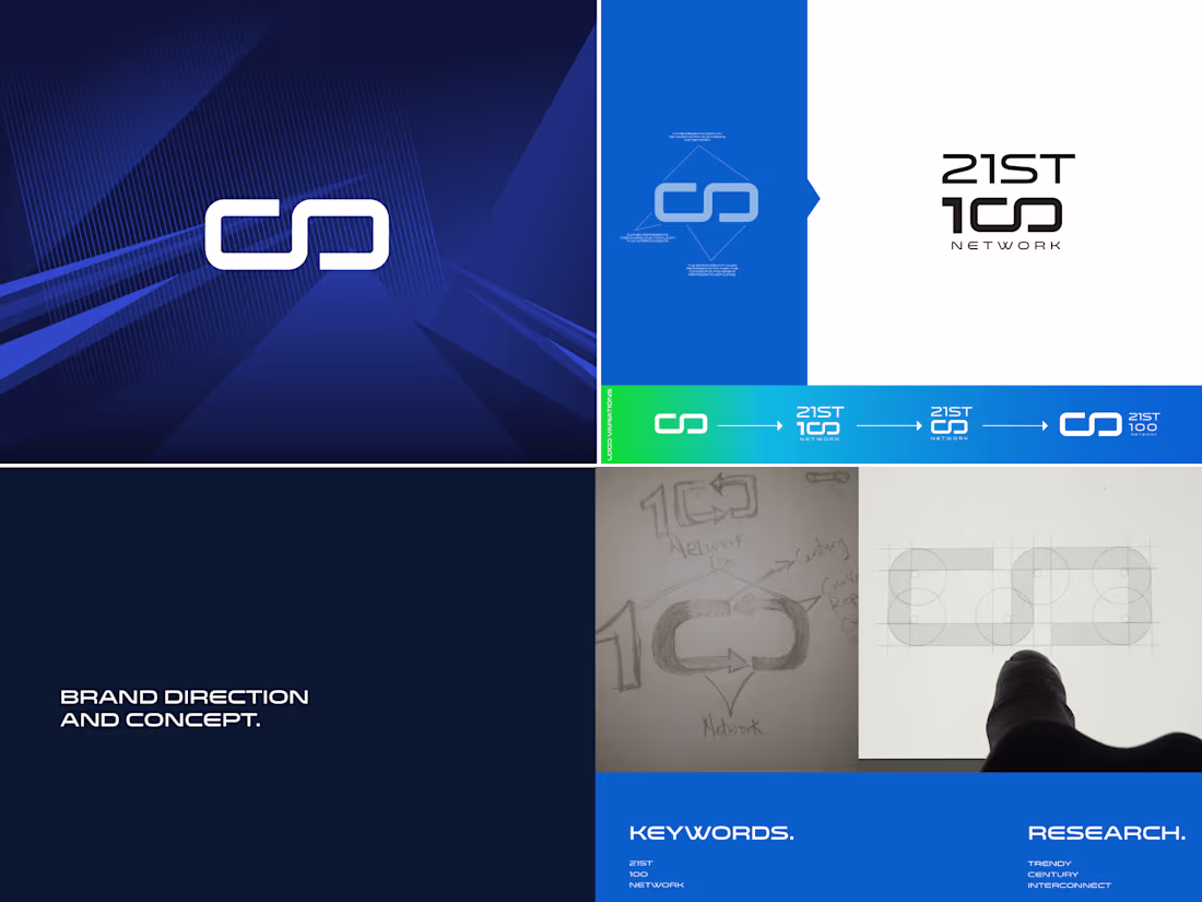 Cover image for 21st Century | Brand identity