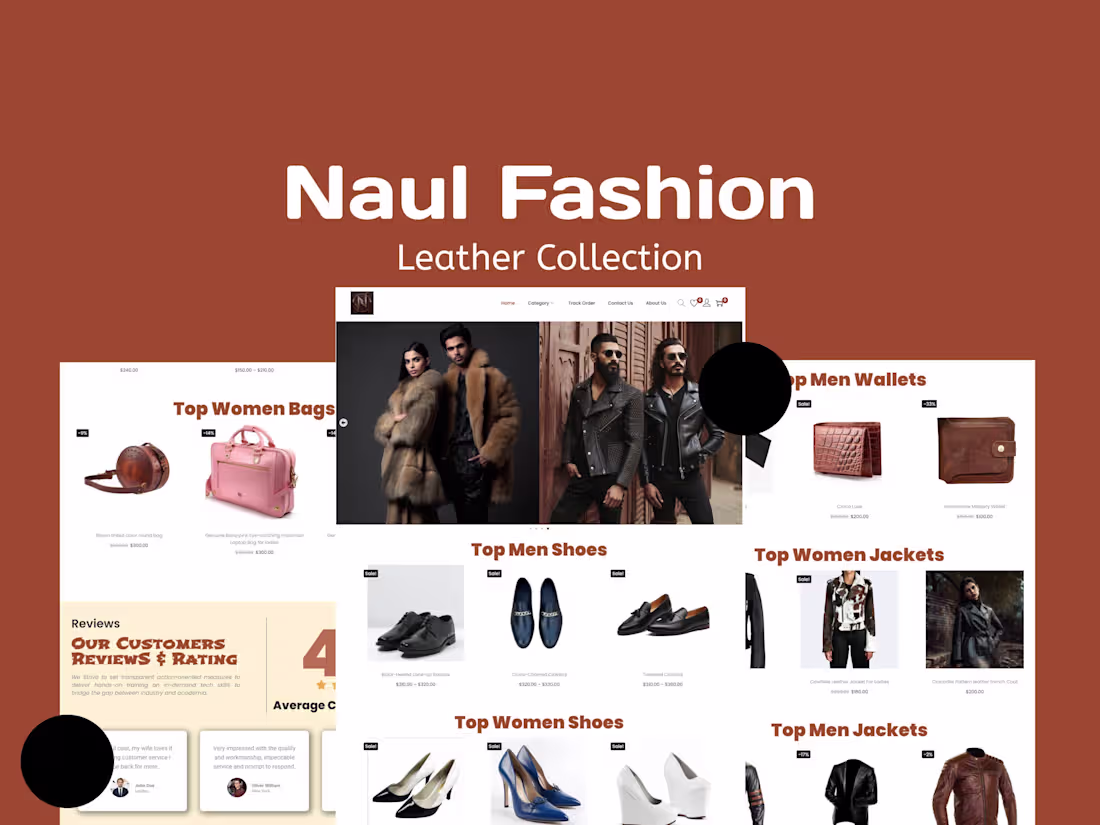 Cover image for WordPress Website: E-commerce Store For (NUAL FASHION)
