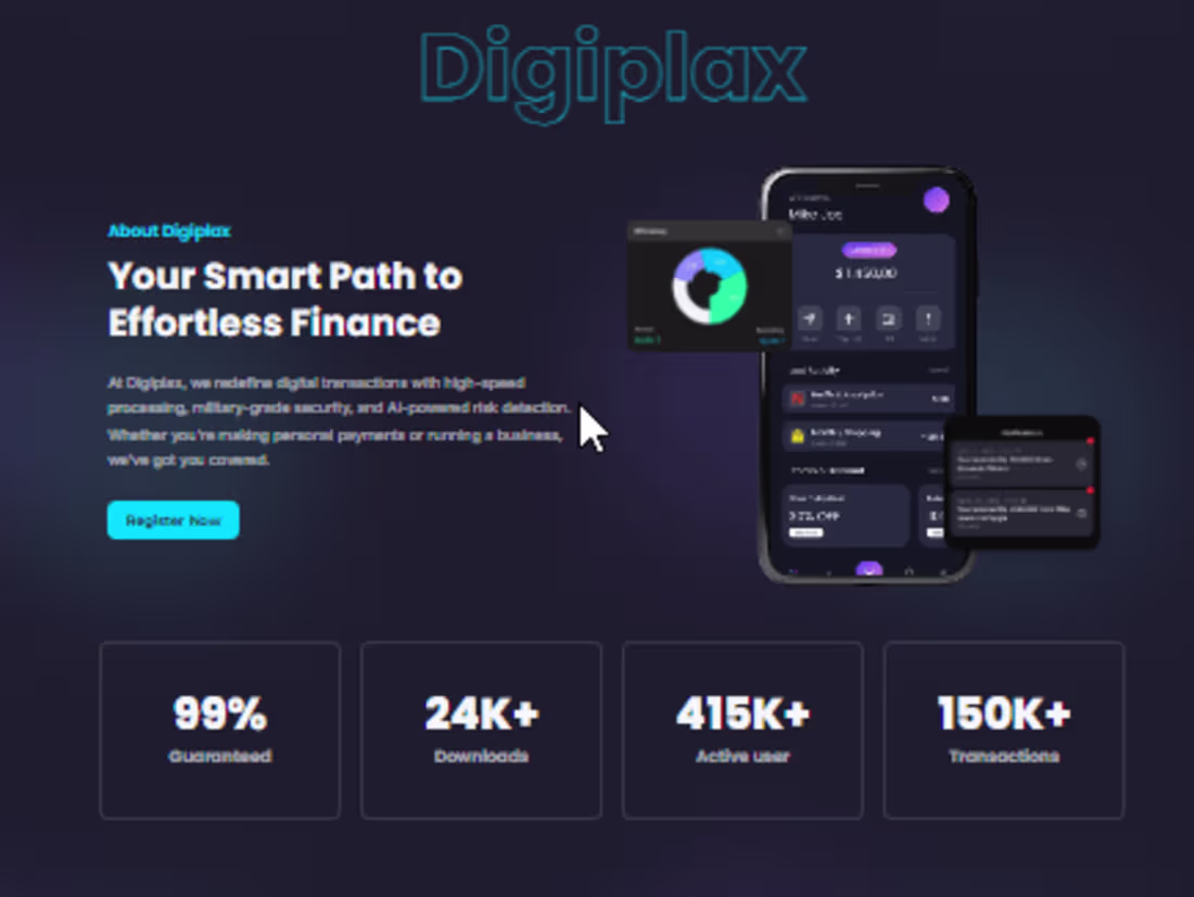 Cover image for digiplax – AI-Powered Payments, Smarter Transactions