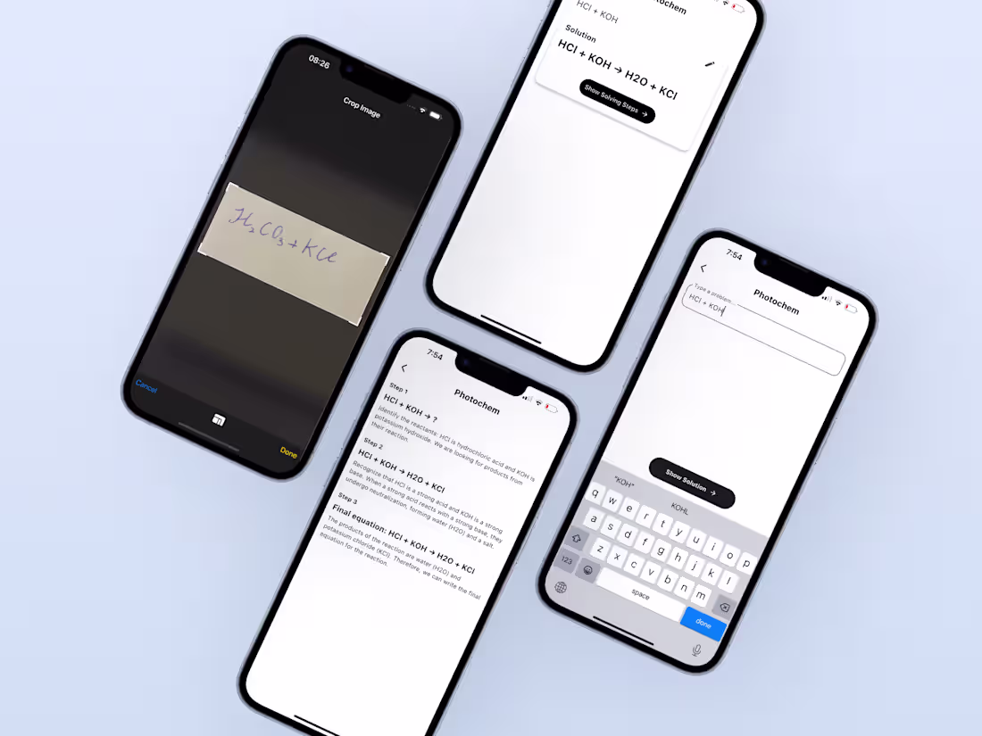 Cover image for Photochem Chemistry Solver App Development