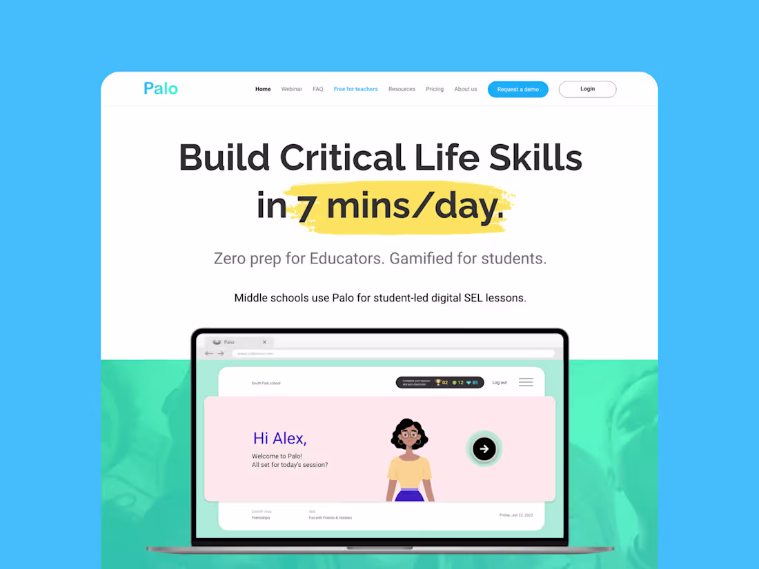 Cover image for Landing page design that appeals with the Target Users.