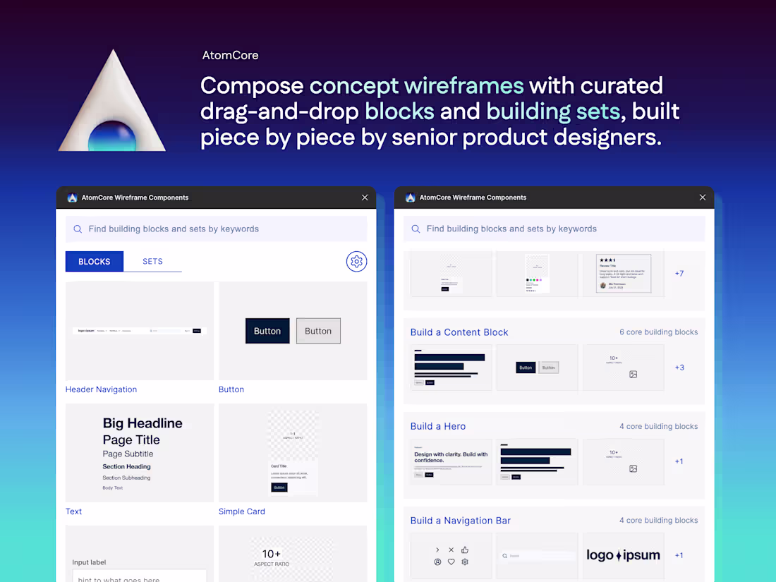 Cover image for AtomCore Figma Plugin (https://www.figma.com/community/plugi...