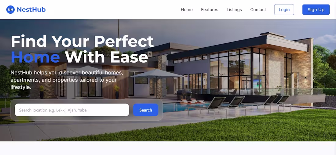 Cover image for Just launched NestHub, a full-stack
